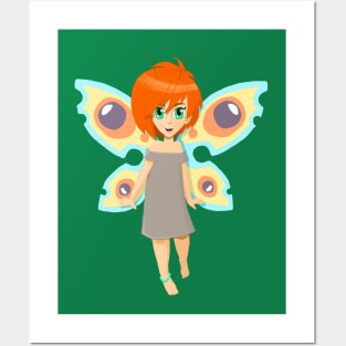 Butterfly Pixie Posters and Art